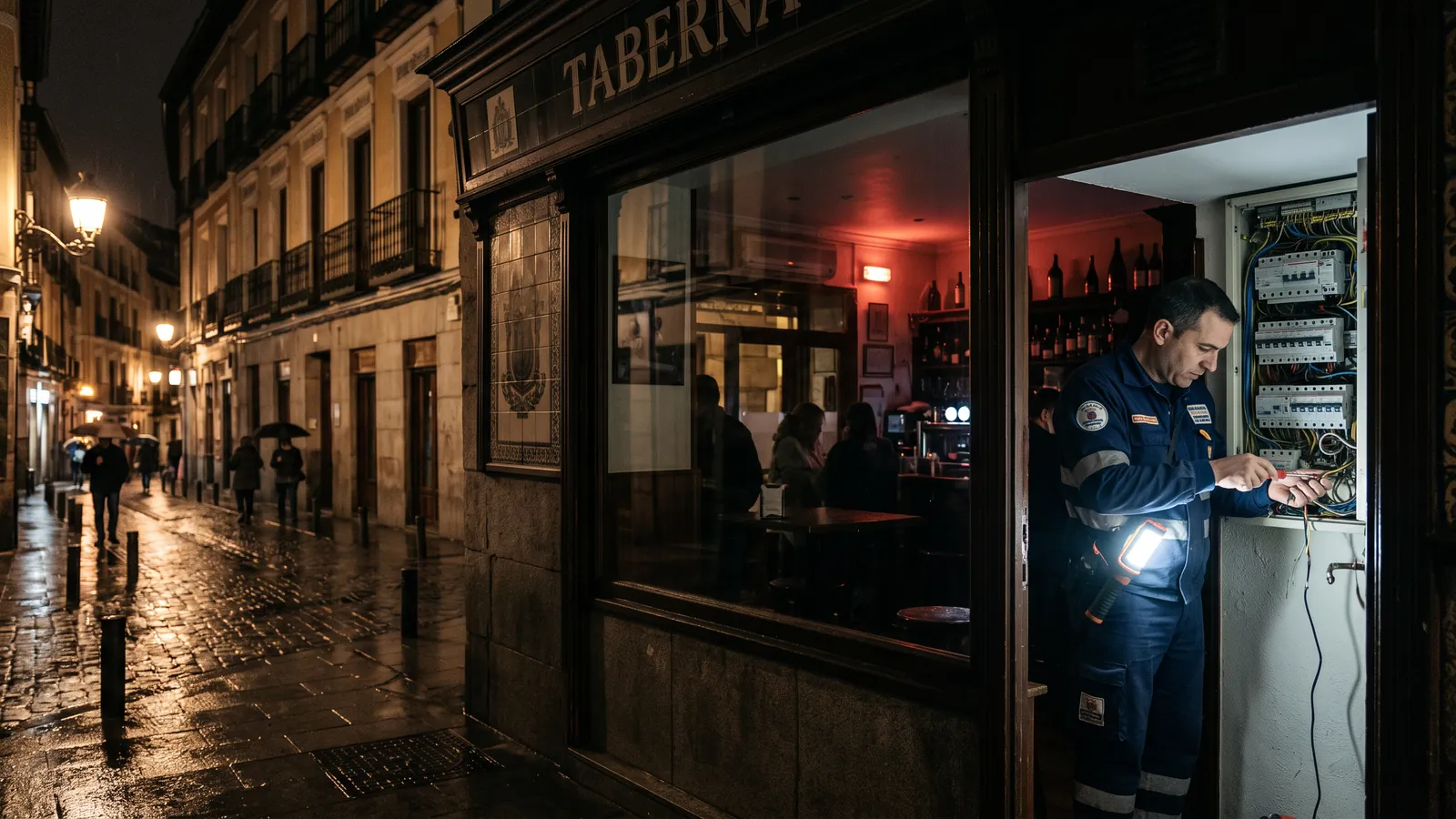 Avería eléctrica en local comercial o negocio en Barcelona